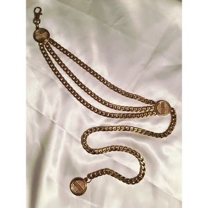 Vintage gold chain belt